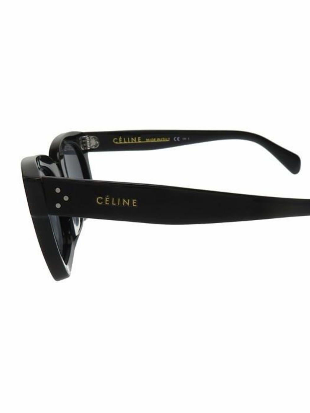 Rare Authentic Celine CL41035/F/S 807BN Black Sunglasses + Original Celine Pouch - Picture 7 of 9